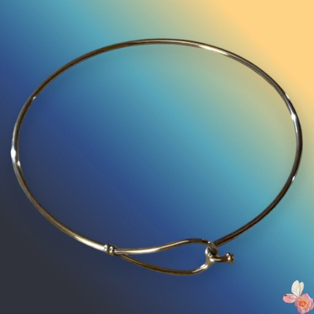 Bangle Bracelet Silver-Tone 130